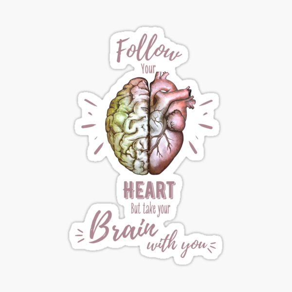 Half Heart Half Brain Combination Creative Brooch Artistic Sense Organ  Accessories Suitable for Medical Workers (8) : : Clothing, Shoes &  Accessories