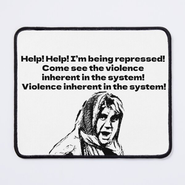Item preview, Dennis sad: Help! Help! I’m being repressed!... designed and sold by Monkyra.