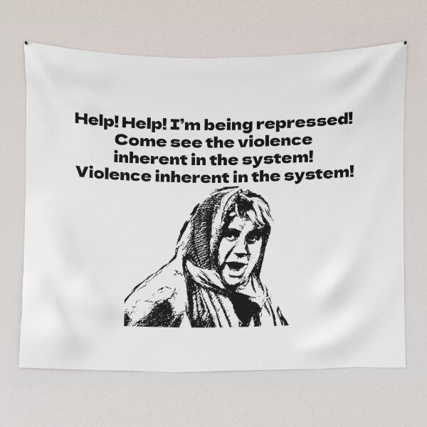 Item preview, Dennis sad: Help! Help! I’m being repressed!... designed and sold by Monkyra.
