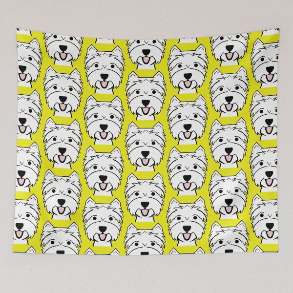 Item preview, West Highland Terrier breed bias - Westies - Westie dogs - Westie dog breed designed and sold by smooshfaceutd.