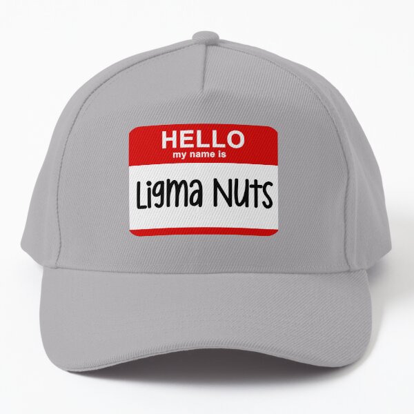 Hello My Name Is Ligma Nuts Funny Name Prank Photographic Print