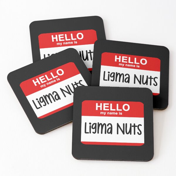 Item preview, Hello My Name Is Ligma Nuts Funny Name Prank designed and sold by JackCurtis1991.