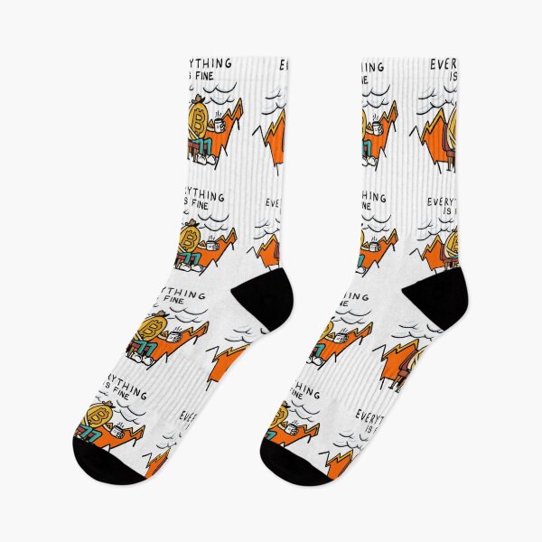 Item preview, Bitcoin: Everything is Fine designed and sold by ClothingnCrypto.