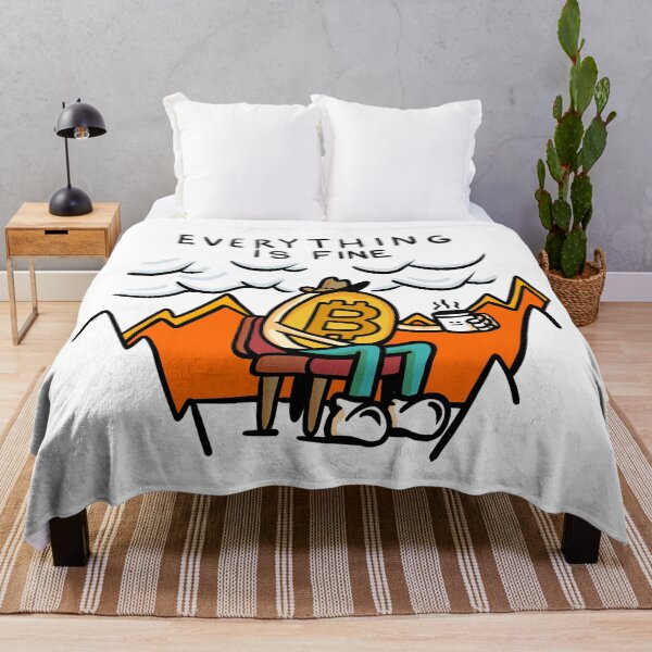 Item preview, Bitcoin: Everything is Fine designed and sold by ClothingnCrypto.