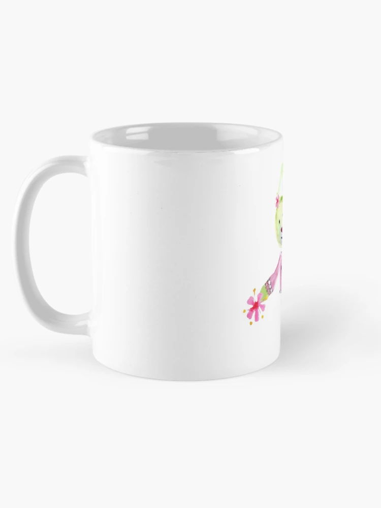 Thumbnail 5 of 6, Coffee Mug, Moss Rabbit, Playful Spring Rabbit With Blossom designed and sold by DefaultOneWorld.