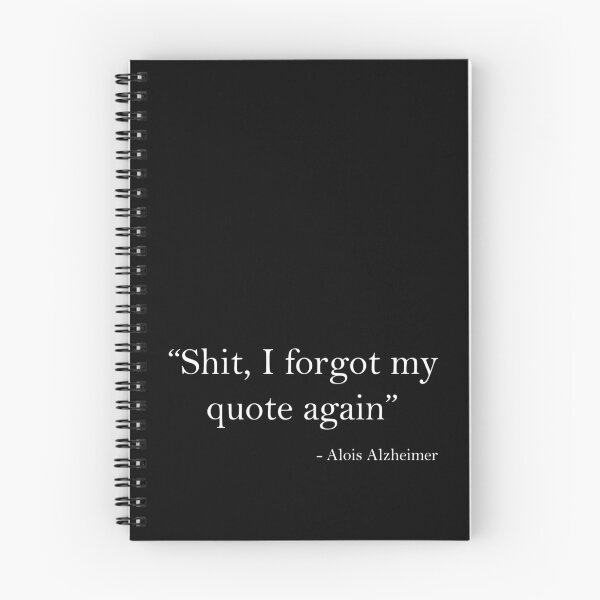 Item preview, Funny quote - Alzheimer designed and sold by O-someness.