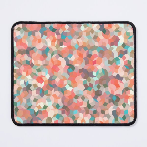Item preview, Symphony Melon Abstract Print designed and sold by Kelly Dietrich Mandala & Fractal Art.