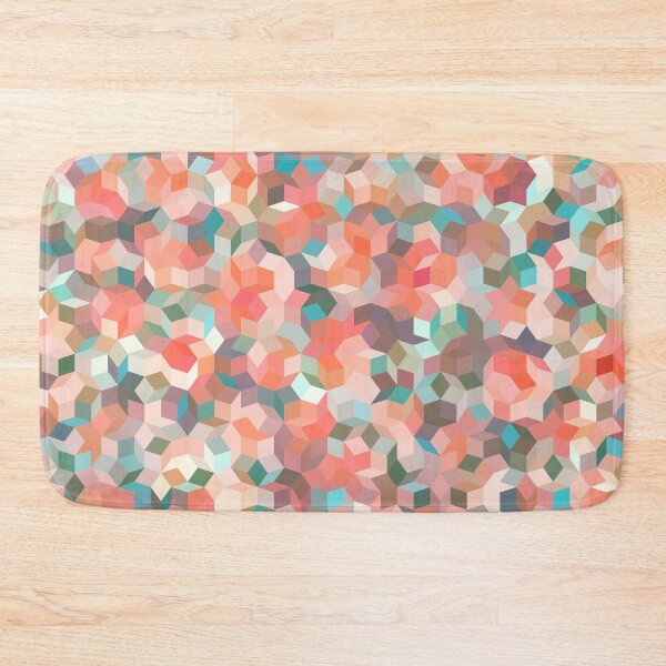 Item preview, Symphony Melon Abstract Print designed and sold by Kelly Dietrich Mandala & Fractal Art.