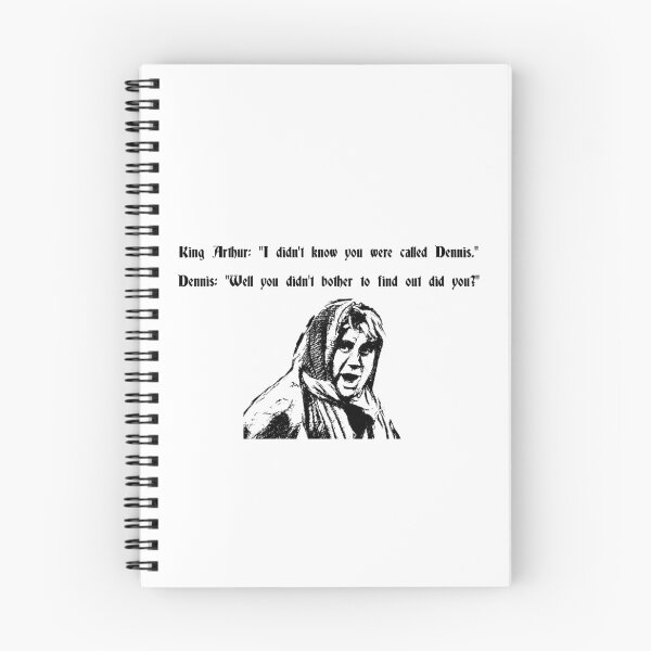 Item preview, Dennis and King Arthur are talking designed and sold by Monkyra.