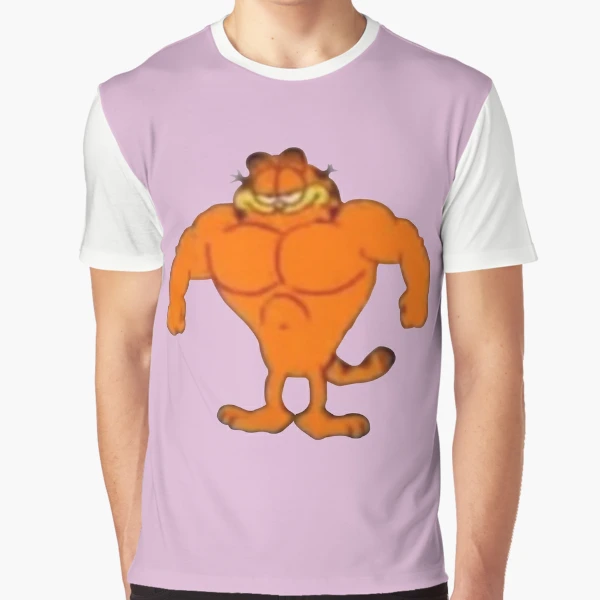 Buff Garfield Meme\