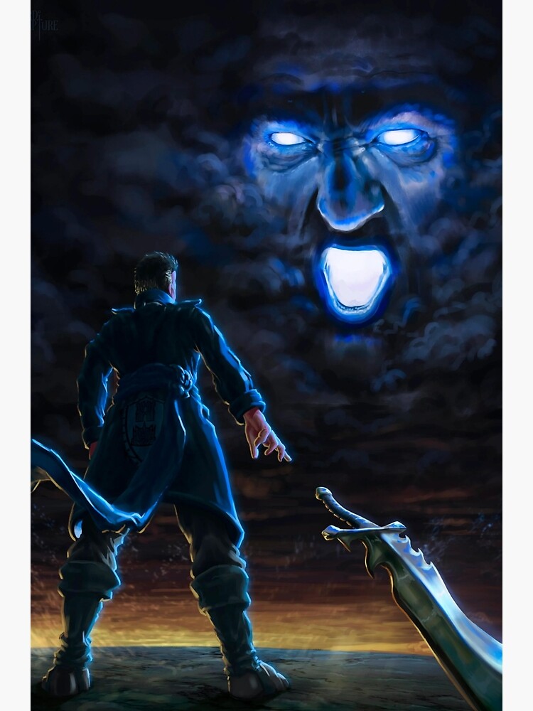 Discover The Way of Kings - Storm King Vs Warrior Premium Matte Vertical Poster