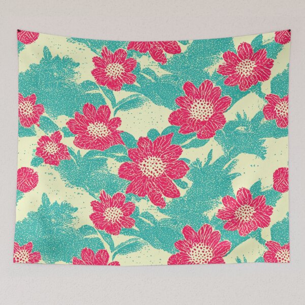 Item preview, Floral Pattern in dual tone simple design designed and sold by thisisallahoax.