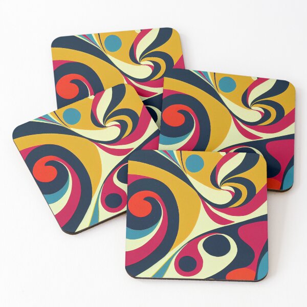 Item preview, Retro Funky Pattern 70s designed and sold by trajeado14.