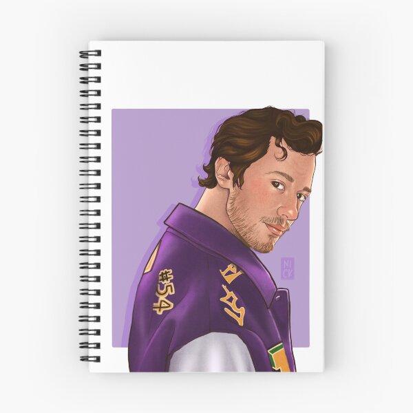 Item preview, Fan art de Joseph Quinn con chaqueta morada designed and sold by nickforoart.