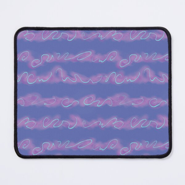 Item preview, Twyla Purple - Pastel Goth Swirls Tiling Design designed and sold by SnowAfterFyre.