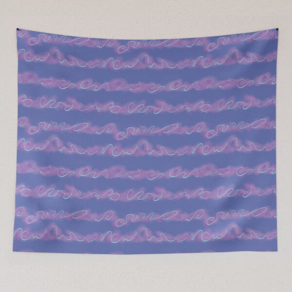 Item preview, Twyla Purple - Pastel Goth Swirls Tiling Design  designed and sold by SnowAfterFyre.