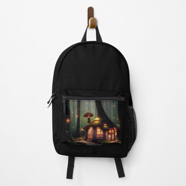 Item preview, Forest cabin with fairytale magic - Fantasy dream designed and sold by Monkyra.