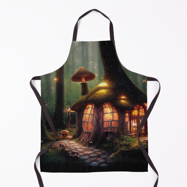 Item preview, Forest cabin with fairytale magic - Fantasy dream designed and sold by Monkyra.