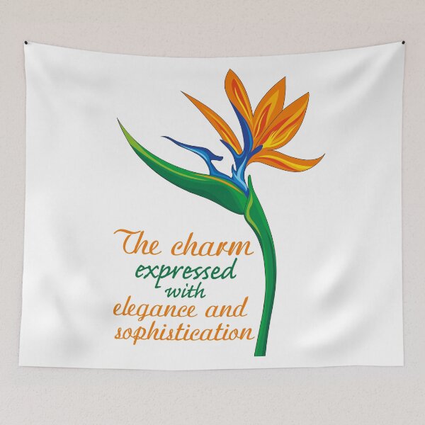 Item preview, flower strelitzia designed and sold by CREATINERY.
