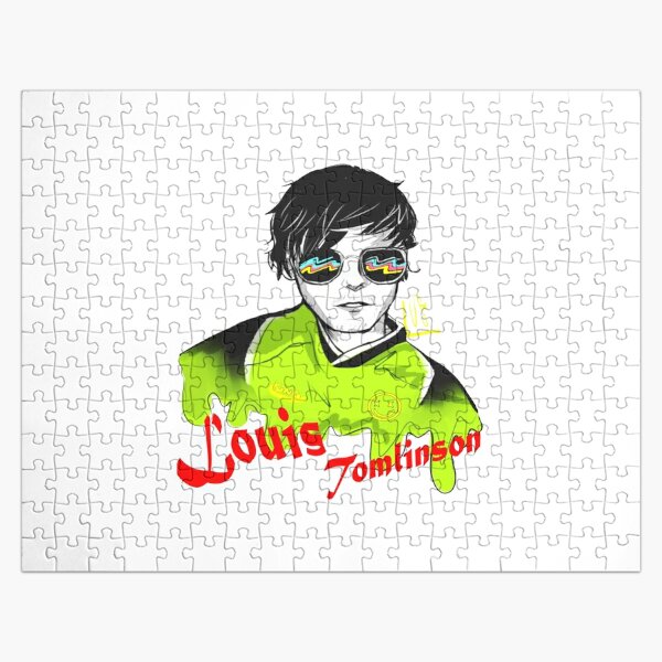 Louis Tomlinson Puzzles - Best Seller - Louis Tomlinson Logo Smile  Merchandise Jigsaw Puzzle RB0308