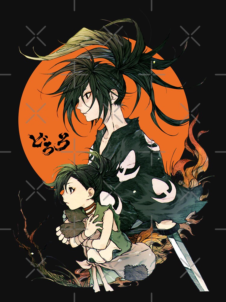 Anime Dororo Hyakkimaru Essential T-Shirt for Sale by boutique shop