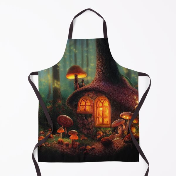 Item preview, Forest cabin with fairytale magic - Fantasy dream designed and sold by Monkyra.