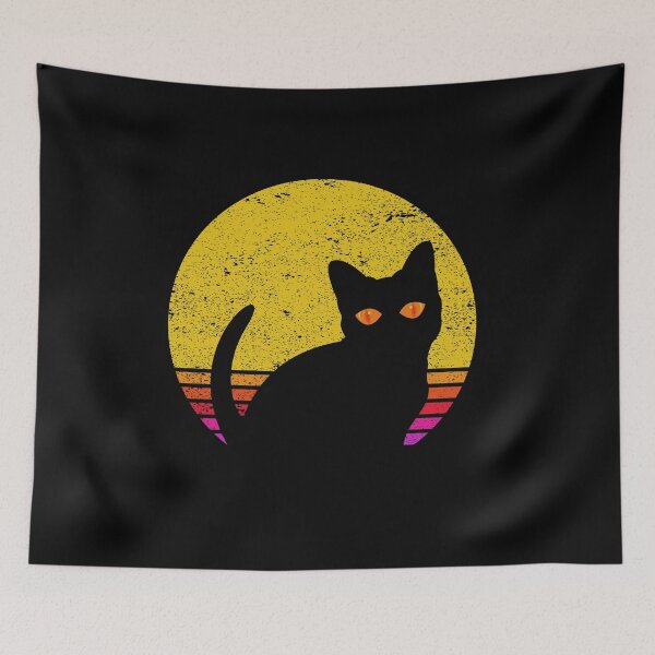 Item preview,   Cat looking at sunset  designed and sold by Designhub14.