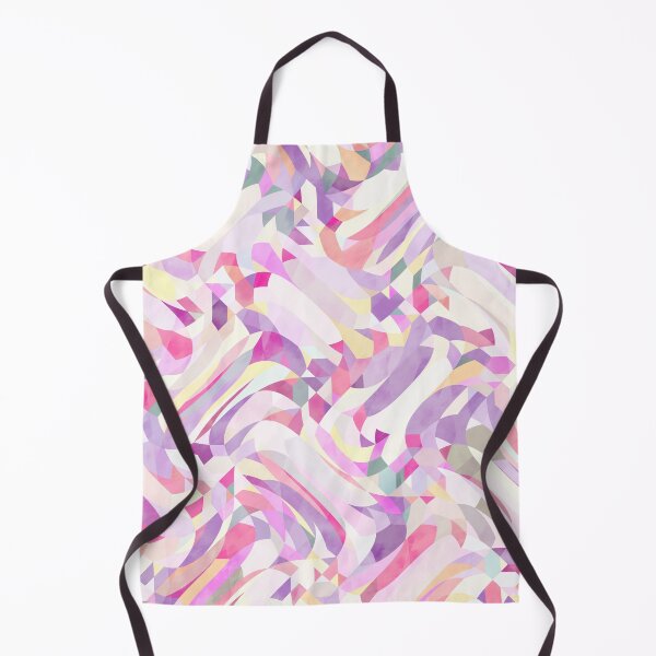 Item preview, Calypso Pattern in Pastel Purple, Pink, Yellow, and White designed and sold by Kelly Dietrich Mandala & Fractal Art.