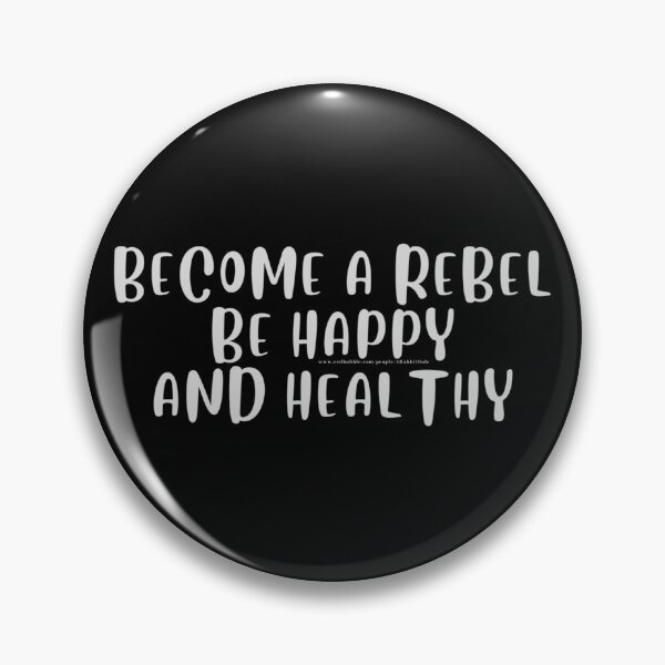 Item preview, be happy and healthy designed and sold by ARabbitHole.