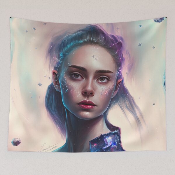 Item preview, portrait in space designed and sold by Jenslemmens.