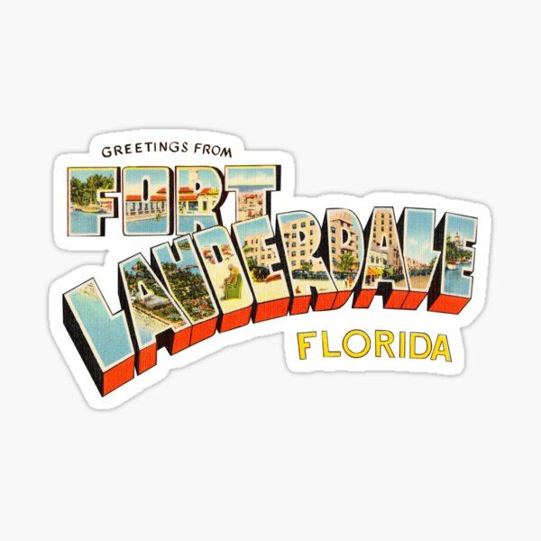 Item preview, Greetings from Fort Lauderdale, Florida designed and sold by reapolo.