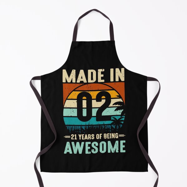 Item preview, Made in 02 21 years of being awesome 21st birthday designed and sold by Echo Dusk.