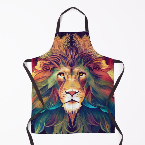 Item preview, Colorful Handsome Lion | Angry Cool Lion designed and sold by AsabIIArt.