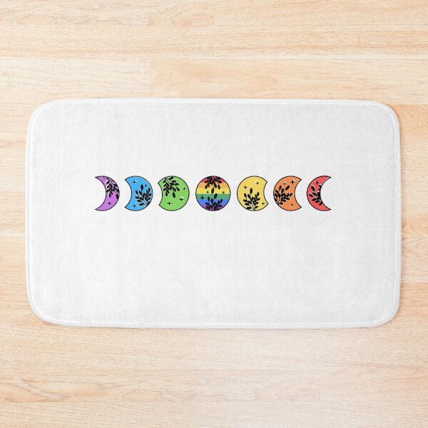 Item preview, Rainbow Pride Moon Phases designed and sold by LunaAndRosa.