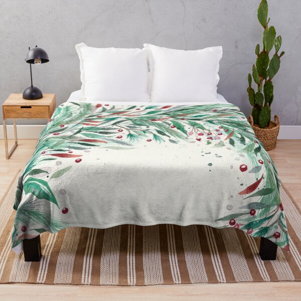 Item preview, Christmas Loose Watercolor Florals designed and sold by Jarrod Vandenberg.