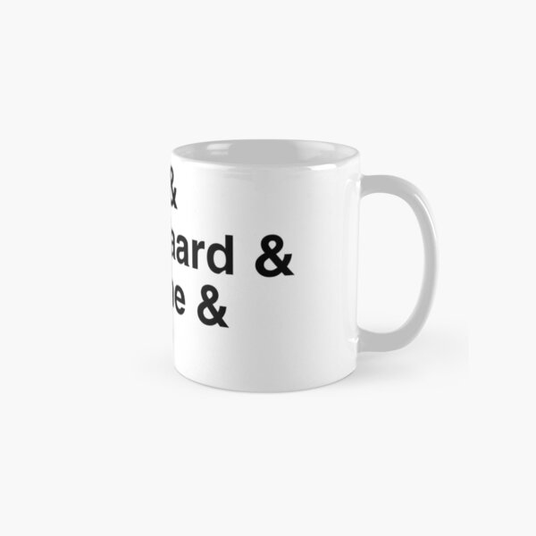 Philosophes existentiels Mug classique