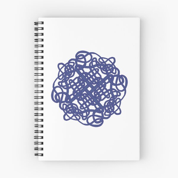 Item preview, Blue Celtic knotwork designed and sold by Audrey Beatrice.