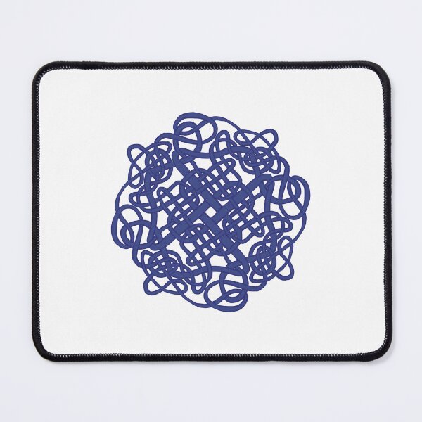 Item preview, Blue Celtic knotwork designed and sold by Audrey Beatrice.