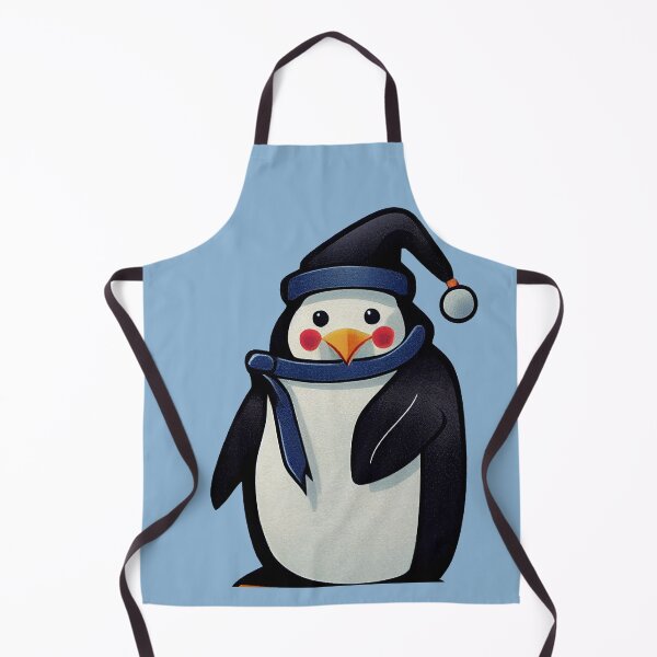 Item preview, Cold penguin with scarf designed and sold by Nisyo.