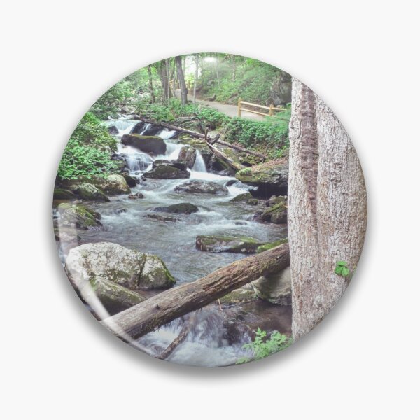 Item preview, The Stream At Anna Ruby Falls Vertical designed and sold by LisaWootenPhoto.