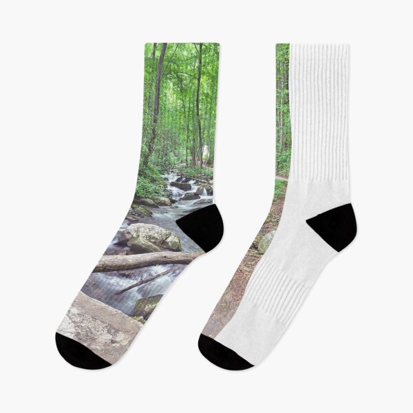 Item preview, The Stream At Anna Ruby Falls Vertical designed and sold by LisaWootenPhoto.
