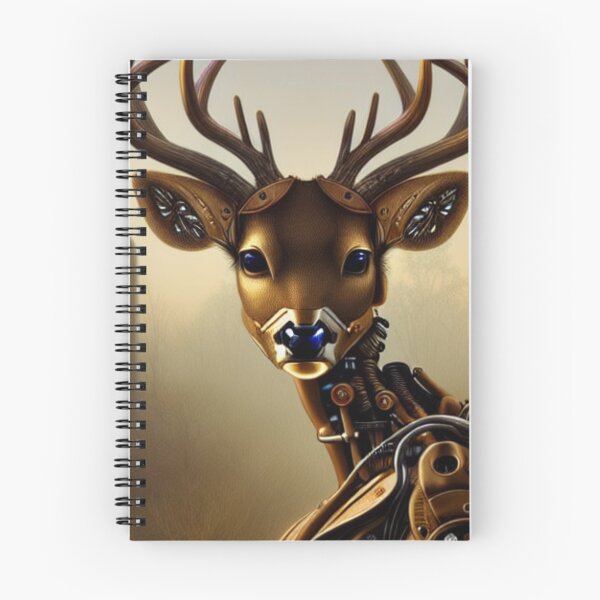 Item preview, Deer Cyborg Future Dystopia designed and sold by ZenEverAI.