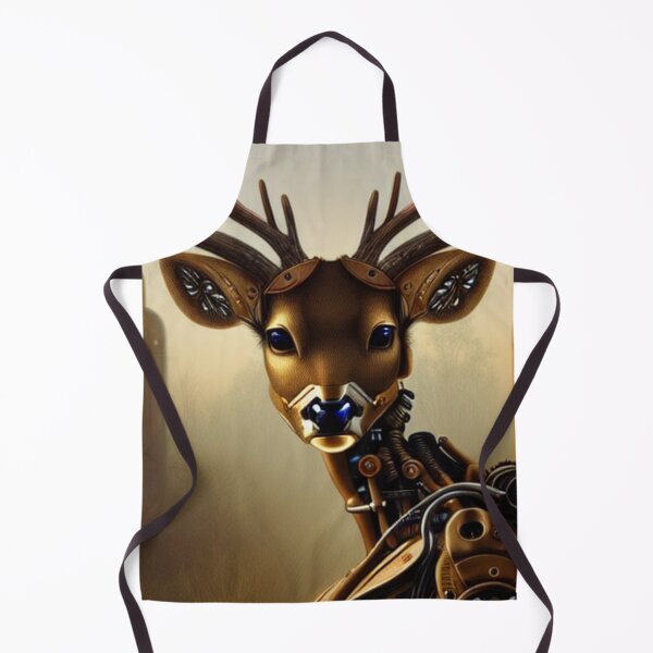 Item preview, Deer Cyborg Future Dystopia designed and sold by ZenEverAI.