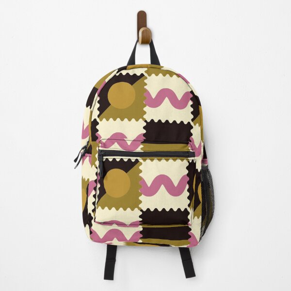 Item preview, Checkered board with zig-zag detail, waves and dots designed and sold by IlustraDeni.