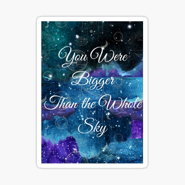 Item preview, Miscarriage comfort items//Bigger than whole sky designed and sold by Emmyjeangenie.