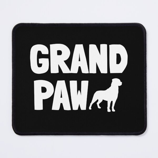 Item preview, Grand Paw Funny Rottweiler Grandpa Dad Dog Gift  designed and sold by Guarddogdrive.