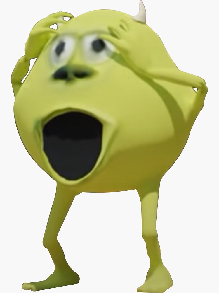 Mike Wazowski meme | Sticker