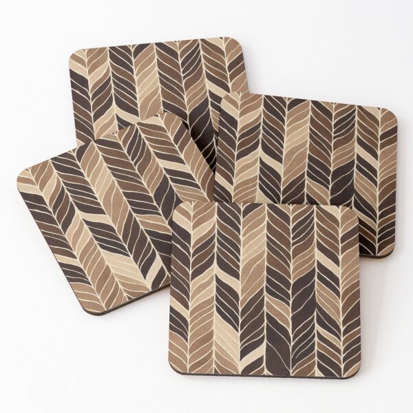 Item preview, Earthy Boho Pattern Warm Neutral Tones designed and sold by trajeado14.