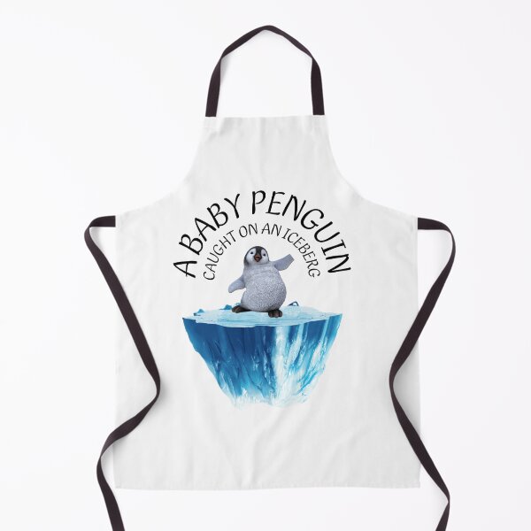 Item preview, A BABY PENGUIN CAUGHT ON AN ICEBERG designed and sold by FunnyBunny110.