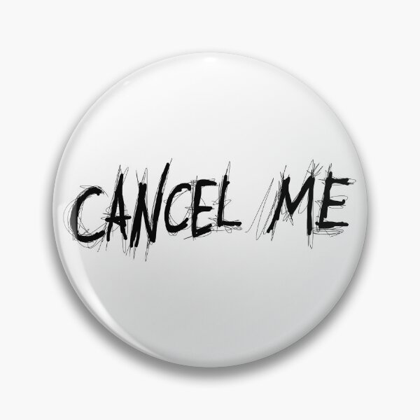 Item preview, Dark and Gritty CANCEL ME text designed and sold by Michael Stewart.